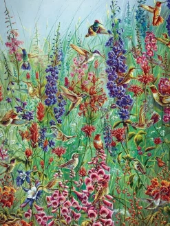 Cobble Hill Tekening|Dieren<Juweeltjes van de Tuin - puzzel van 275 XXL stukjes