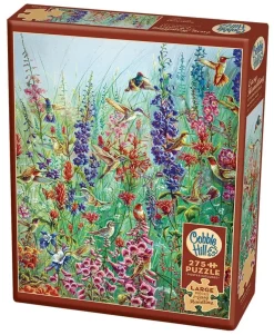 Cobble Hill Tekening|Dieren<Juweeltjes van de Tuin - puzzel van 275 XXL stukjes