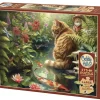 Cobble Hill Tekening|100-499<Koi kat - puzzel van 275 XXL stukjes