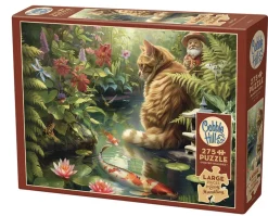 Cobble Hill Tekening|100-499<Koi kat - puzzel van 275 XXL stukjes