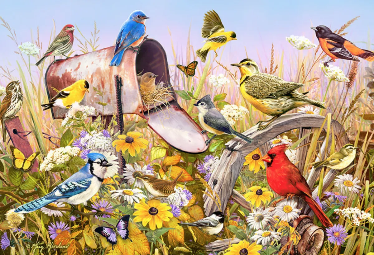 Cobble Hill Dieren|2000 En Meer<Lied uit het veld - puzzel van 2000 stukjes