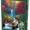 Cobble Hill Dieren|1000-1499<Mystieke watervallen in de herfst - puzzel van 1000 stukjes