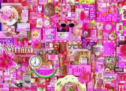 Cobble Hill Stilleven|1000-1499<Roze - puzzel van 1000 stukjes