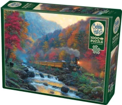Cobble Hill Kunst En Cultuur|1000-1499<Smoky Train - puzzel van 1000 stukjes