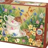 Cobble Hill Tekening|100-499<Tea for Two - puzzel van 275 XXL stukjes