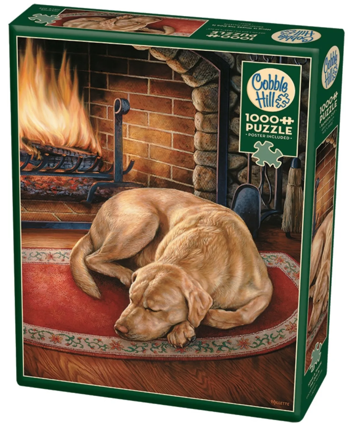Cobble Hill Dieren|1000-1499<Thuis is waar de hond is - puzzel van 1000 stukjes