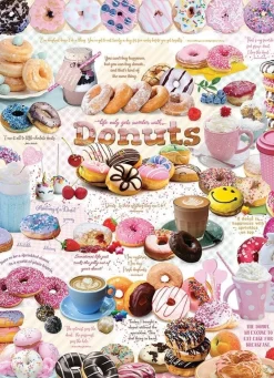 Cobble Hill Stilleven|1000-1499<Tijd voor Donuts - puzzel van 1000 stukjes