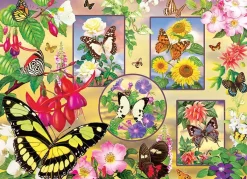 Cobble Hill Tekening|Dieren<Vlinder Magie - puzzel van 500 XL stukjes