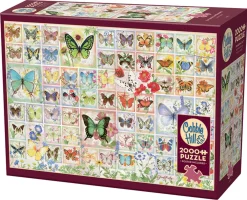 Cobble Hill Dieren|2000 En Meer<Vlinders en Bloesems - puzzel van 2000 stukjes