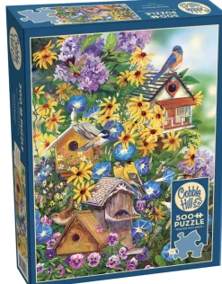 Cobble Hill Tekening|Dieren<Zomer in overvloed - puzzel van 500 XL stukjes