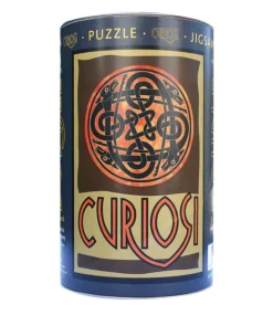Curiosi Dubbelzijdige Puzzel|Speciale Vorm<Honden - Dubbelzijdige Ronde puzzel in hout - 88 stukjes