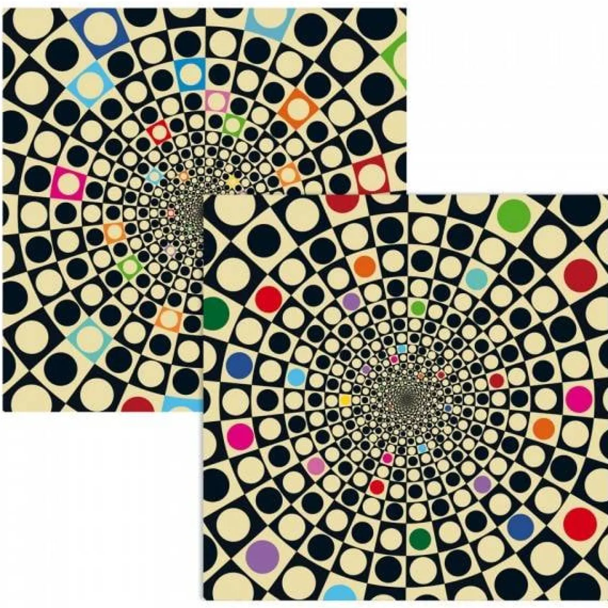 Curiosi Dubbelzijdige Puzzel|Breinbrekers<Puzzel Double Q-Fun - Dubbelzijdige puzzel in Hout - 123 stukjes