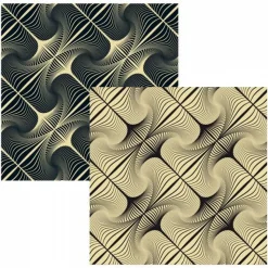 Curiosi Dubbelzijdige Puzzel|Vierkant<Puzzel Double Q-Glitter - Dubbelzijdige puzzel in Hout - 123 stukjes