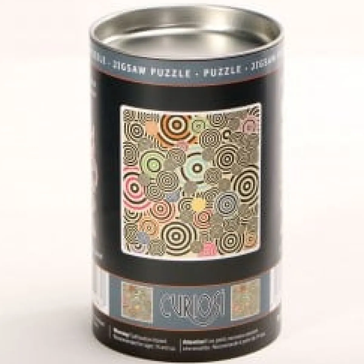 Curiosi Dubbelzijdige Puzzel|Vierkant<Puzzel Double Q-Mad - Dubbelzijdige puzzel in Hout - 123 stukjes