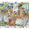 Kinderen Djeco Tekening|Legpuzzels<Bescherm het kasteel - puzzel van 100 stukjes