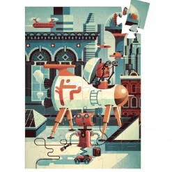 Kinderen Djeco Speciale Vorm|Legpuzzels<Bob de Robot - puzzel van 36 stukjes