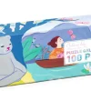 Kinderen Djeco Panorama|Tekening<Children's Lake - Gallery puzzel van 100 stukjes