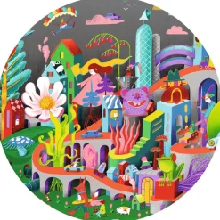Kinderen Djeco Legpuzzels|100-499<Crazy Town - Observatie puzzel van 200 stukjes