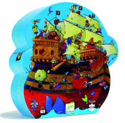 Kinderen Djeco Speciale Vorm|Legpuzzels<De boot van Barbarossa - 54 stukjes