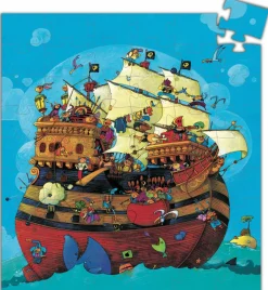 Kinderen Djeco Speciale Vorm|Legpuzzels<De boot van Barbarossa - 54 stukjes