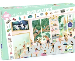 Kinderen Djeco Legpuzzels|100-499<De dansschool - puzzel van 100 stukjes