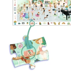 Kinderen Djeco Legpuzzels|100-499<De dansschool - puzzel van 100 stukjes
