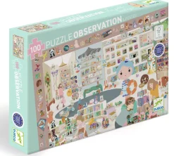 Kinderen Djeco Legpuzzels|100-499<De kleine winkel - puzzel van 100 stukjes