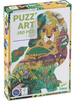 Kinderen Djeco Speciale Vorm|Dieren<De Leeuw - puzzel van 350 stukjes