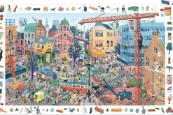Kinderen Djeco Legpuzzels|100-499<De stad - Observatie puzzel van 200 stukjes