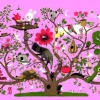Kinderen Djeco Panorama|Tekening<De toverboom - puzzel van 200 stukjes