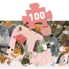 Kinderen Djeco Panorama|Tekening<Het Park - Gallery puzzel van 100 stukjes