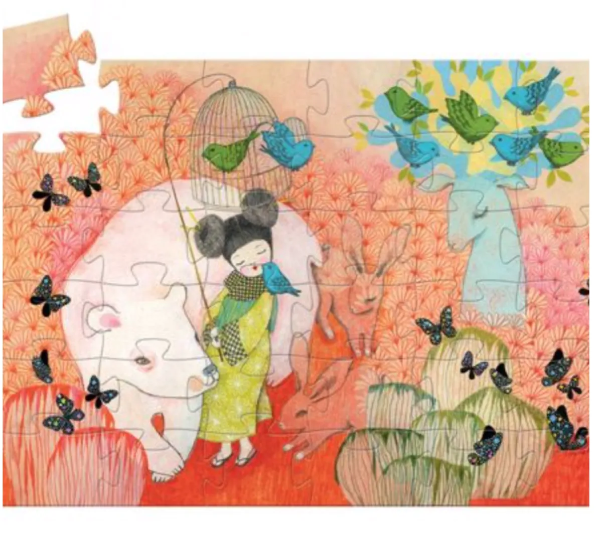Kinderen Djeco Speciale Vorm|Legpuzzels<Kokeishi - puzzel van 36 stukjes