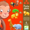 Kinderen Djeco Dieren|Legpuzzels<Krul de aap - 6 puzzels - 4, 6 en 9 stukjes