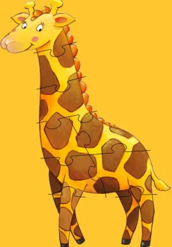 Kinderen Djeco Dieren|Legpuzzels<Krul de aap - 6 puzzels - 4, 6 en 9 stukjes