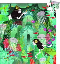Kinderen Djeco Speciale Vorm|Legpuzzels<Onderwater paradijs - puzzel van 54 stukjes