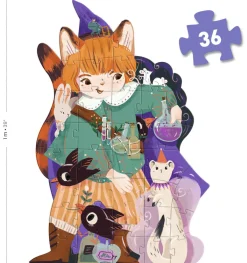 Kinderen Djeco Vloerpuzzels|Legpuzzels<Pio de tovenaar - 36 stukjes
