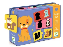 Kinderen Djeco Speciale Vorm|Legpuzzels<Puzzel duo - Schaduw - 6 x 2 stukjes