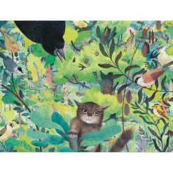 Kinderen Djeco Panorama|Dieren<Uilen en Vogels - puzzel van 1000 stukjes - Panorama