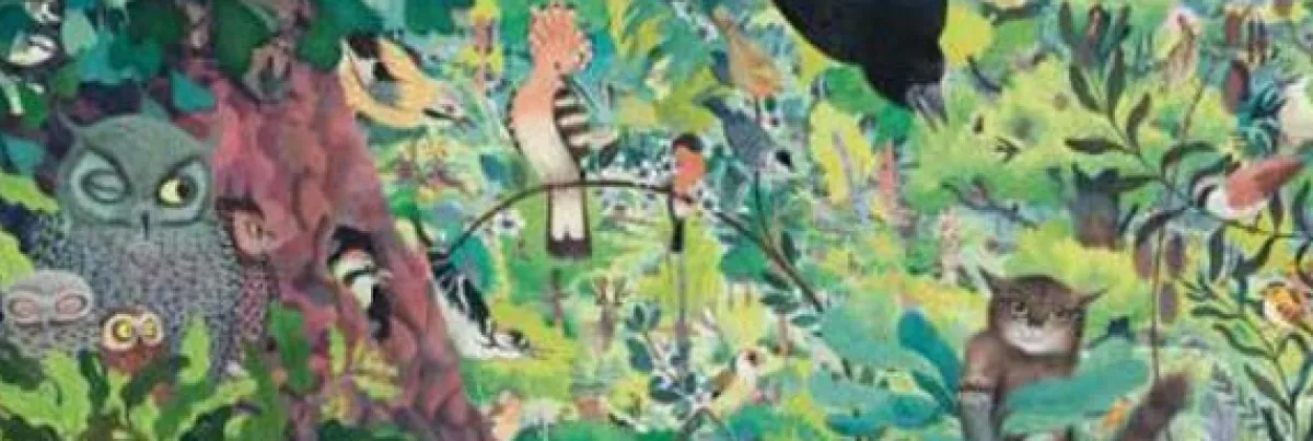 Kinderen Djeco Panorama|Dieren<Uilen en Vogels - puzzel van 1000 stukjes - Panorama