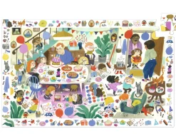 Kinderen Djeco Tekening|Legpuzzels<Verjaardagsfeestje - Zoekpuzzel - 54 stukjes