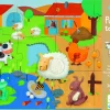Kinderen Djeco Puzzel + Extra Item|Legpuzzels<Voelpuzzel boerderij - 12 stukjes