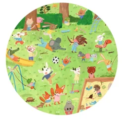Kinderen Djeco Dieren|Legpuzzels<Vriendjestuin - puzzel van 35 stukjes