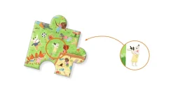 Kinderen Djeco Dieren|Legpuzzels<Vriendjestuin - puzzel van 35 stukjes