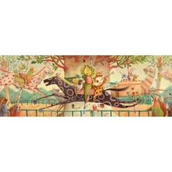 Kinderen Djeco Panorama|Tekening<Wonderful Ride - Gallery puzzel van 100 stukjes