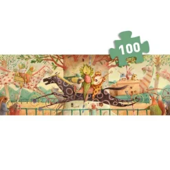 Kinderen Djeco Panorama|Tekening<Wonderful Ride - Gallery puzzel van 100 stukjes