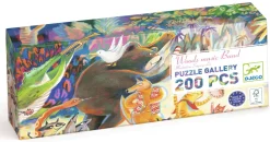 Kinderen Djeco Panorama|Fantasy<Woods Muziekband - puzzel van 200 stukjes - Panorama