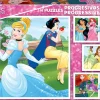 Kinderen Educa Disney, Pixar, Marvel|Legpuzzels<4 puzzels van de Disney Prinsessen - 12, 16, 20 en 25 stukjes