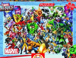 Educa Disney, Pixar, Marvel|1000-1499<Alle superhelden van Marvel - puzzel van 1000 stukjes