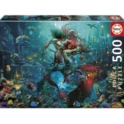 Kinderen Educa Fantasy|Legpuzzels<Atlantis - legpuzzel van 500 stukjes