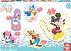 Kinderen Educa Disney, Pixar, Marvel|Legpuzzels<Baby Mickey - 3, 4 en 5 stukjes